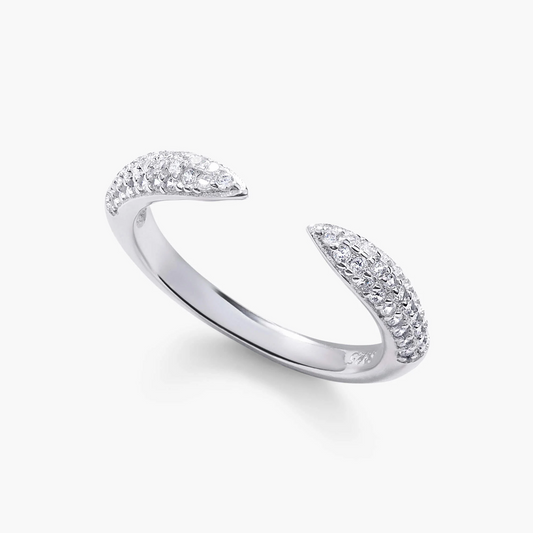 Pavé Talon Ring